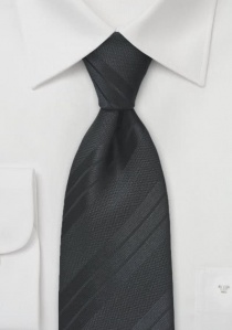 Zakelijke stropdas klassiek zwart