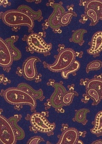 Paisley patroon decoratieve sjaal in royal
