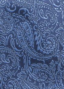 Geschenkdoos Paisley-patroon donkerblauw met