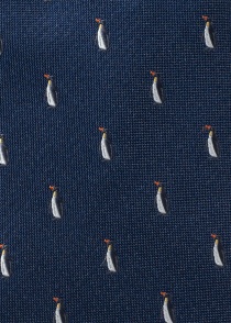 Complete set "Pinguïn" met stropdas en strik in