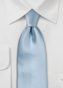 Stropdas licht ijsblauw