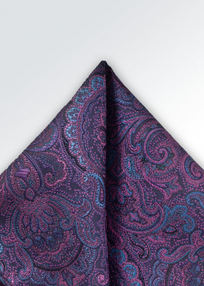 Pochetten aus dem gleichen Stoff und Farbe