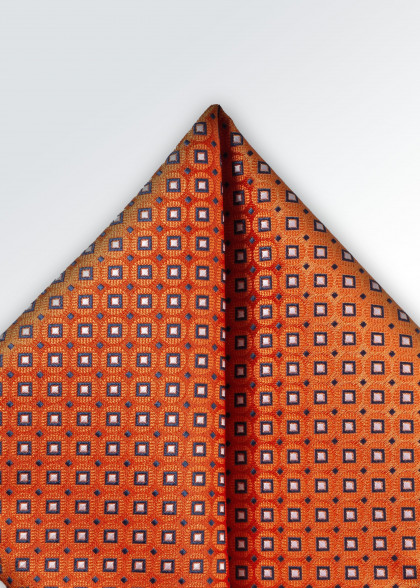 Pochetten aus dem gleichen Stoff und Farbe