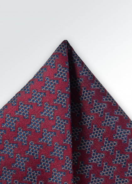 Pochetten aus dem gleichen Stoff und Farbe