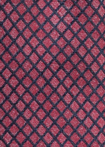 Decoratieve sjaal zijde katoen rood
