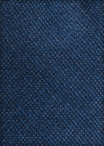 Decoratieve sjaal zijde katoen donkerblauw