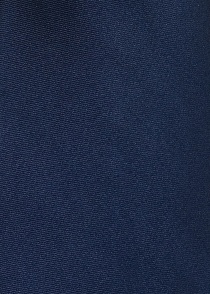 Zakelijke stropdas satijn marineblauw