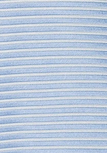 Jacquard geweven stropdas kinderen in ijsblauw/wit