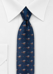 Stropdas met ruiterontwerp