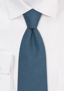 Linnen stropdas in blauw