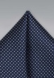 Marineblauwe pochette met...