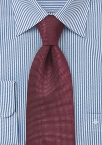 XXL stropdas met struktuur rood