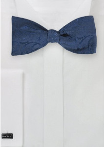 Fliege Selbstbinder marineblau dunkelblau