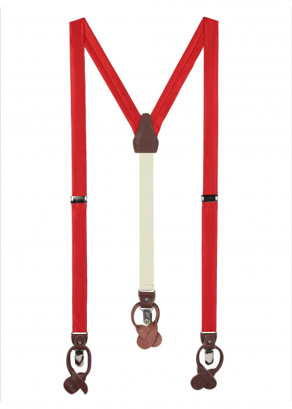 Stoffen bretels aus dem gleichen Stoff und Farbe