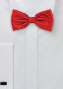 Vlinderstrik microfiber rood