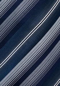 Krawatte ausgefallene Streifen silber