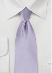 Opvallende stropdas paars microfiber