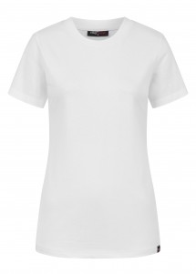 Wit dames T-shirt / jersey kwaliteit