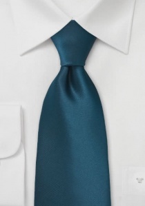 XXL stropdas effen marineblauw