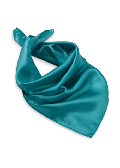 Halsdoek aus dem gleichen Stoff und Farbe