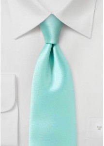 Business stropdas effen mintkleur