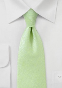 Modieuze stropdas effen lichtgroen marmer look