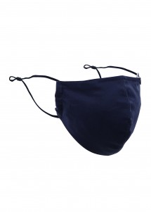 Mond-neusmasker Effen marineblauw