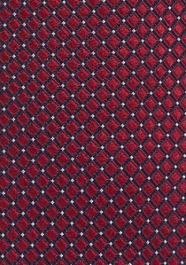 XXL kantoor stropdas met struktuur rood