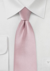 Opvallende stropdas roze microfiber