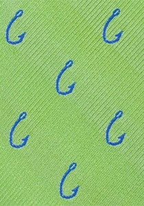 Krawatte Haken waldgrün