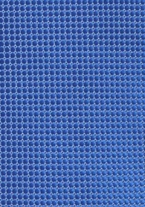 XXL stropdas geribbeld patroon effen royal blue