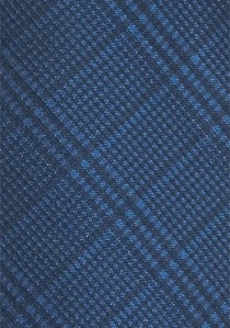 Stijlvolle business stropdas donkerblauw met