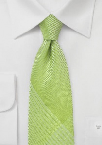 Zakelijke stropdas Abstract Patroon Lichtgroen
