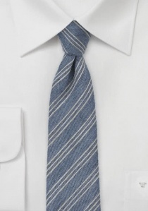 Zakelijke stropdas met gespikkelde strepen