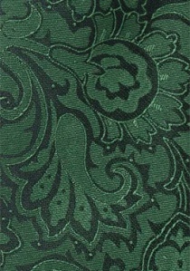 Opvallende stropdas in Paisley-stijl edel groen