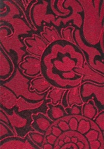 Markante stropdas in Paisley-design rood