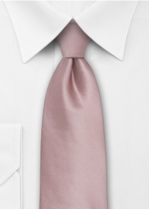 Elegante stropdas in edele rosé