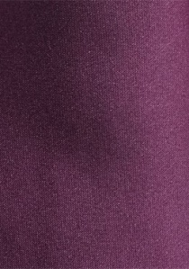 Herrenkrawatte monochrom purpurn