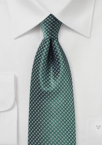 Zakelijke stropdas zilvergrijs, violet en groen