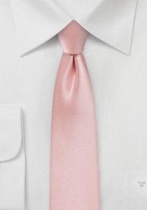 Smalle stropdas is roze