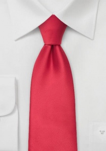 Zakelijke stropdas elastische band rood