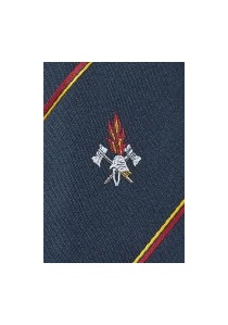 Brandweer-stropdas navy