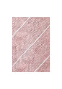 Stropdas visgraat-structuur roze