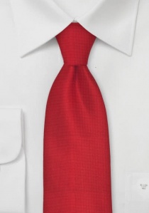 Zakelijke stropdas gestructureerd rood