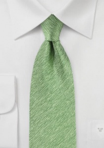 Zakelijke stropdas Visgraat Lichtgroen
