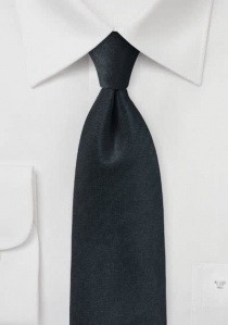 Zakelijke stropdas visgraat zwart