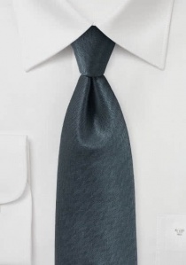 Zakelijke stropdas visgraat donkergrijs