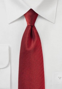 Zakelijke stropdas Herring-Bone rood