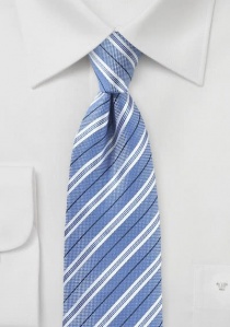 Zakelijke stropdas katoenen streepdesign