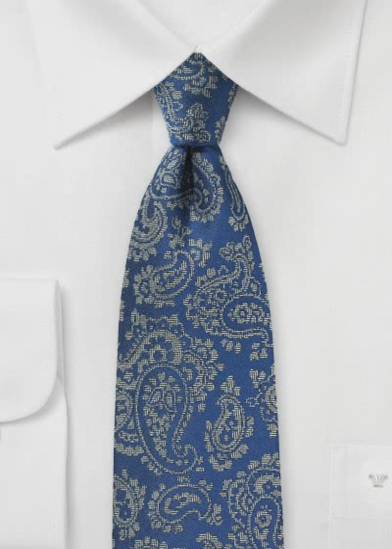Enlision Stropdas en pochet voor heren, paisley geruite stropdassen voor mannen met dasclip, zakelijke formele bruiloftsstropdassen, zakdoek, dasspeld, cadeausets, A1 - Licht blauw, Eén maat